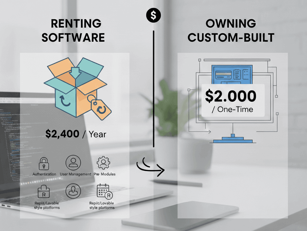 $2,400 a Year on Lovable vs Hiring a Developer - PaloozaLabs